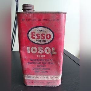 Vintage Esso Fuel Container